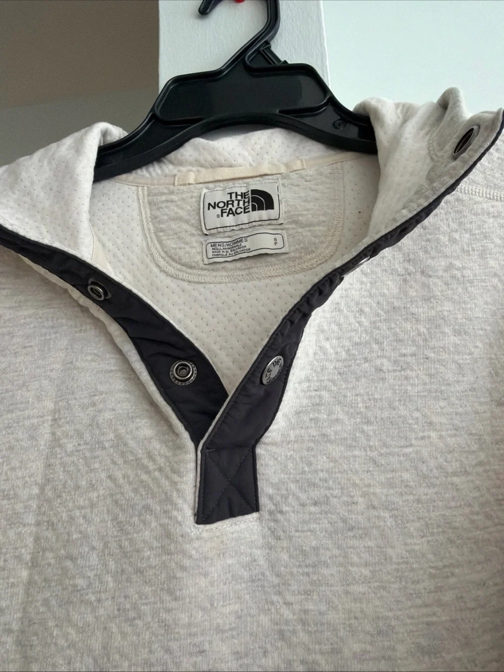 The North Face light cream